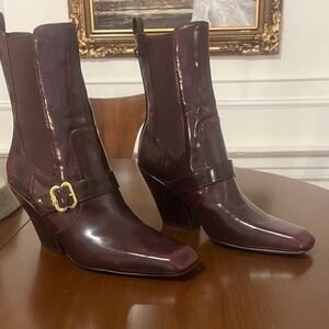 Suzette Buckle Wester Bootie